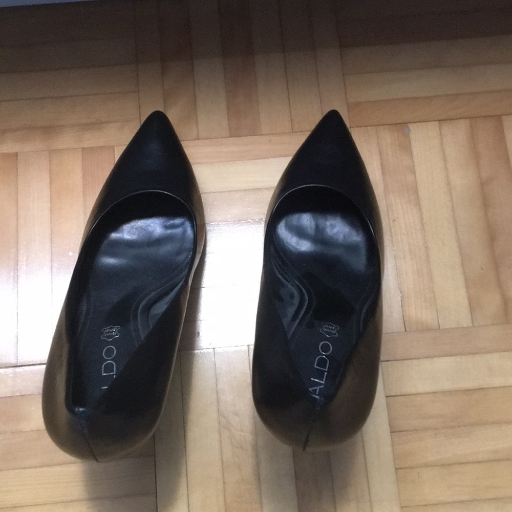 Black stiletto shoes Aldo